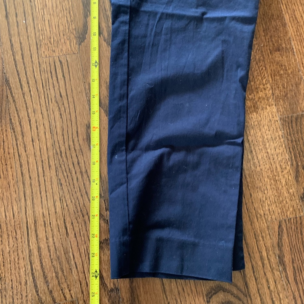 Ann Taylor Kate fit pants navy blue size 4 - Picture 9 of 10